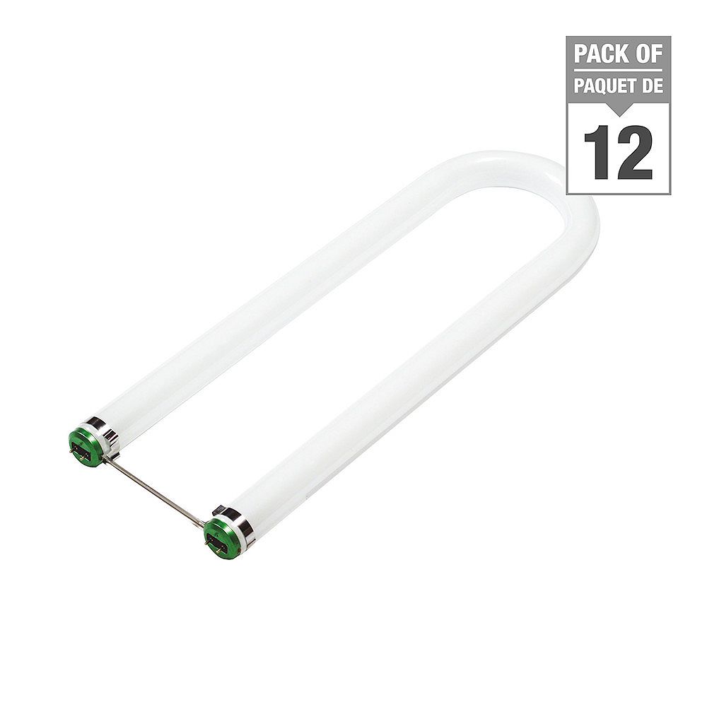 Philips 40W T12 UBent Cool White Fluorescent Light Bulb (12Pack