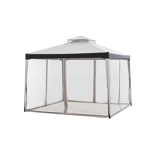 Chatham 10 ft. x 10 ft. Gazebo in Grey