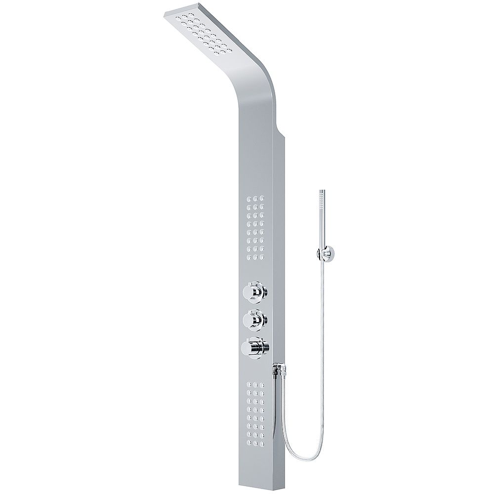 VIGO Sutherland 65 in. 2-Jet High Pressure Shower Panel System with ...