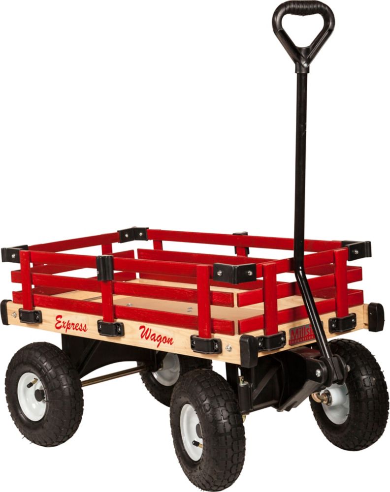 childs red wagon