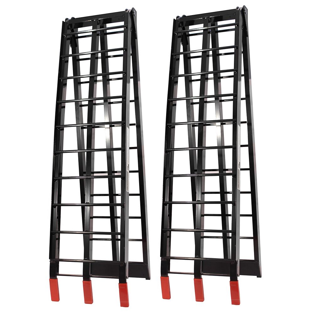 Job Pro Folding Aluminium Ramps (Black) The Home Depot Canada