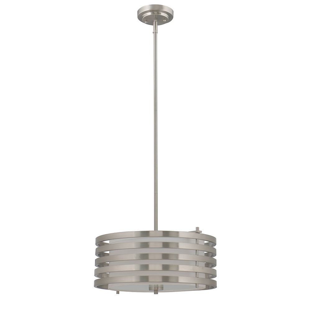 Home Decorators Collection Dia 17-inch Pendant Light Fixture in Brushed ...