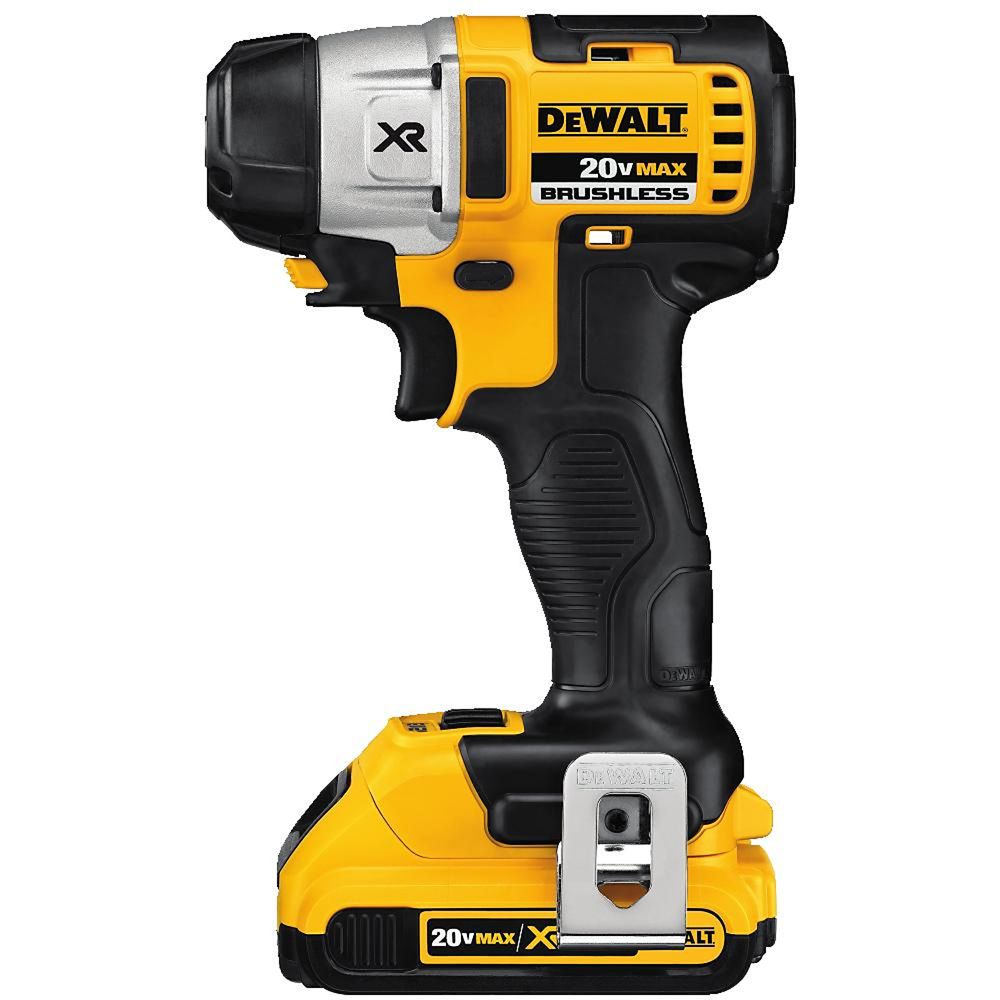 DEWALT 20V MAX Lithium-Ion 3-Speed Cordless Impact Wrench Kit | The ...