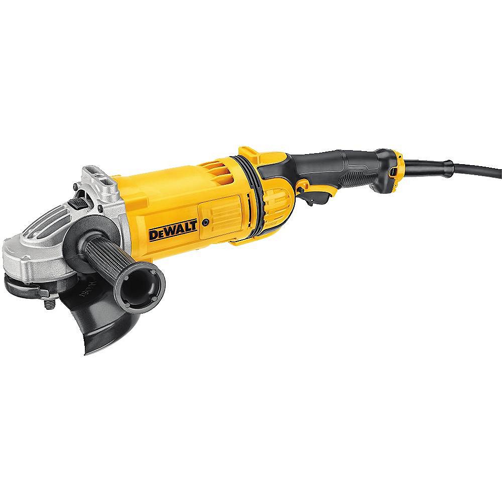 DEWALT 7inch 4.7 hp Corded Angle Grinder with Guard The Home Depot