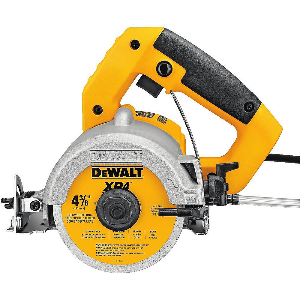 DEWALT 4 -3/8-inch Wet/Dry Hand-Held Tile Cutter | The Home Depot Canada