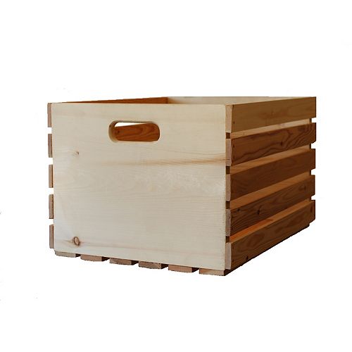 Storage Crates Wooden Crates & Milk Crates The Home Depot Canada