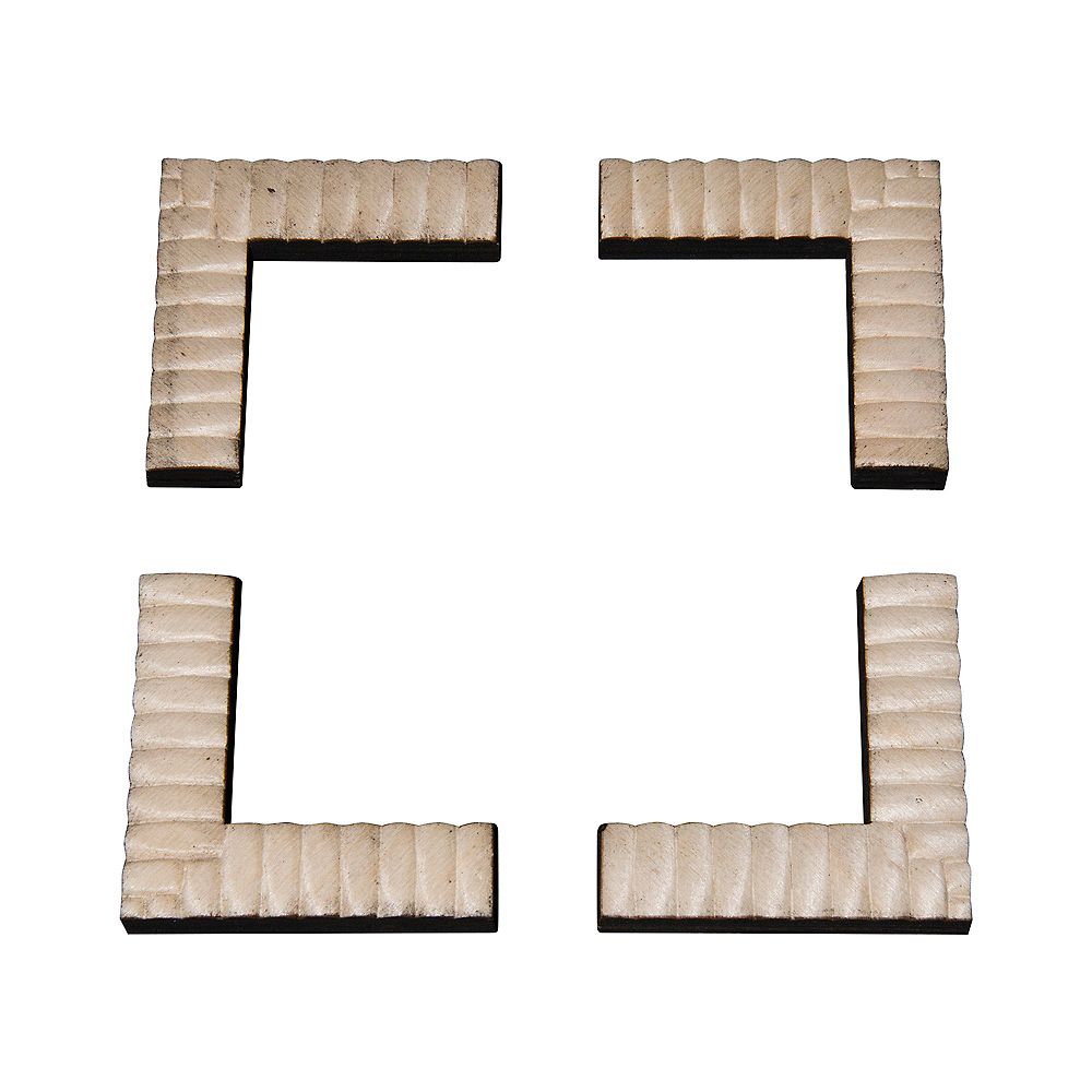Ornamental Mouldings Picture Frame System Reeded Face Brackets The