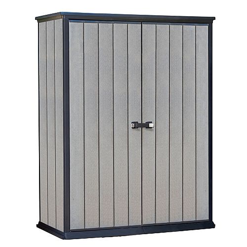 Keter Grey Plastic Resin Sheds The Home Depot Canada Keter Grey Plastic Resin Sheds, Outdoor Storage Cabinet Home Depot Canada