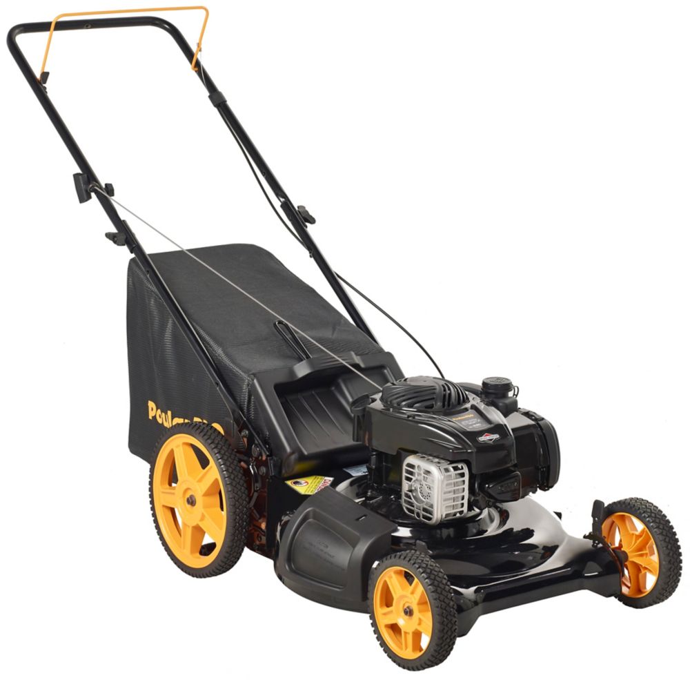 Poulan Pro 21-inch Gas 3-in-1 Push Lawn 