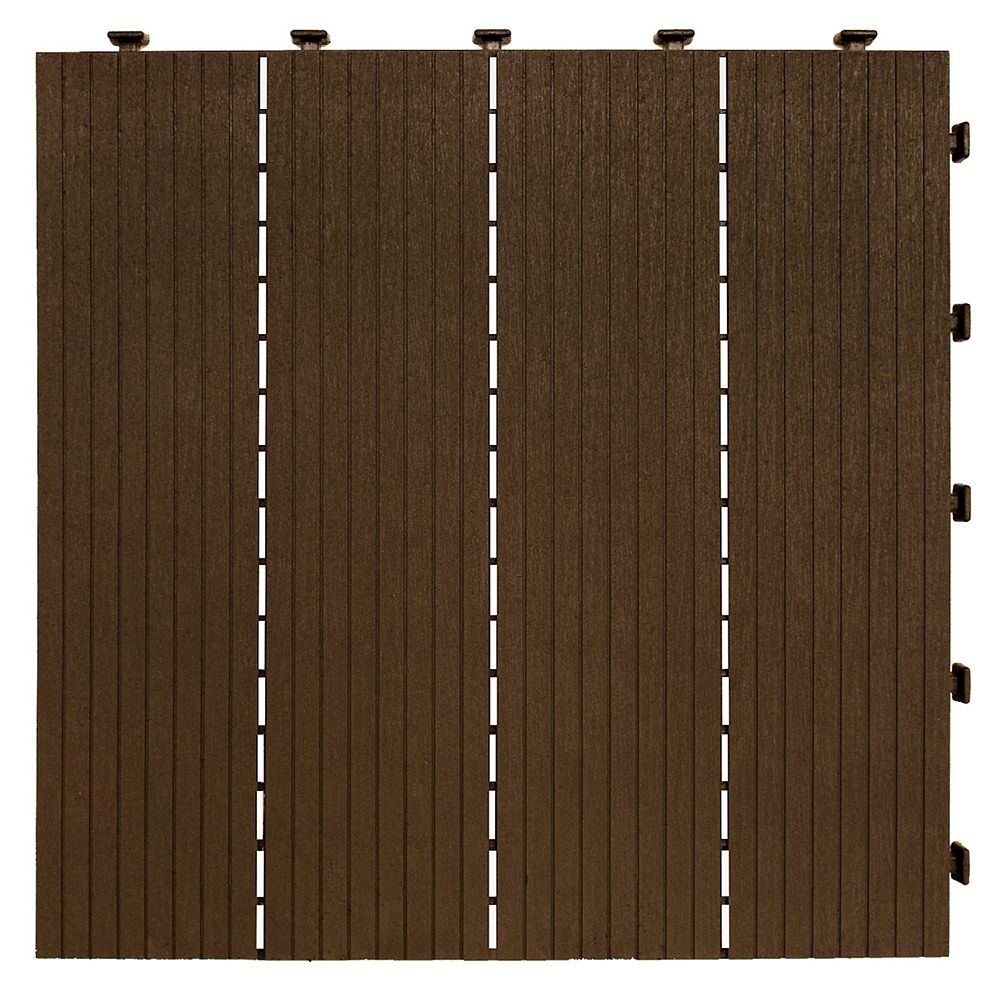 18 Inch X18 Cosmo Deck Tile Earth, Deck Tiles Home Depot