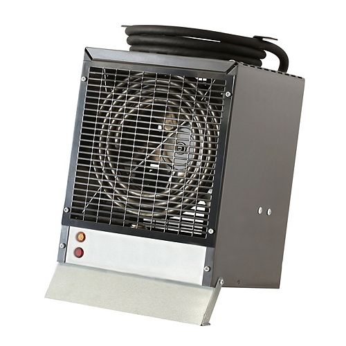 Enclosed Motor Construction Heater, Grey