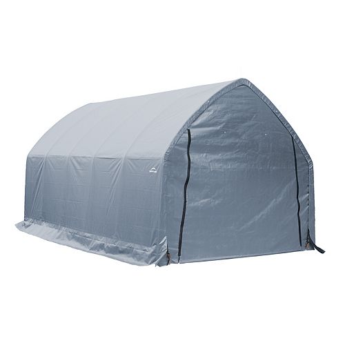 11 ft. x 20 ft. x 9.6 ft. Garage-In-A-Box Carport for SUVs/Trucks