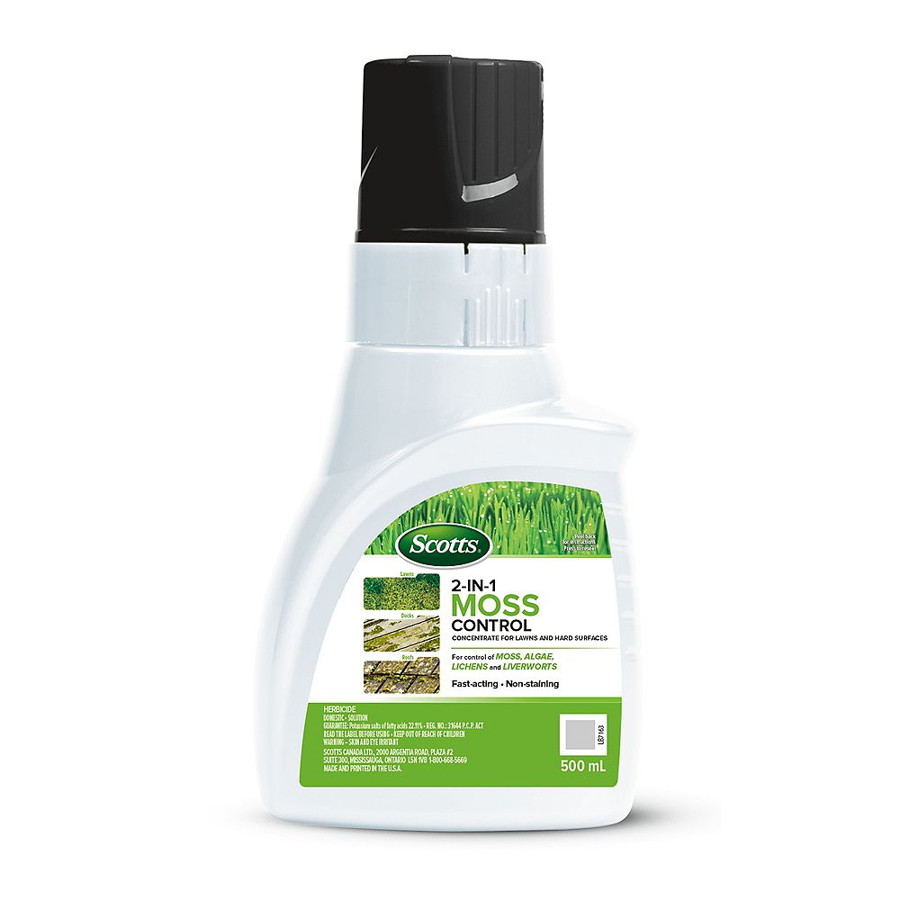 Scotts 500 mL 2in1 Moss Control The Home Depot Canada