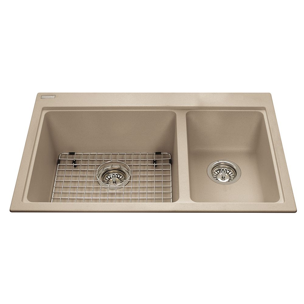 Kindred Combination sink Champagne The Home Depot Canada
