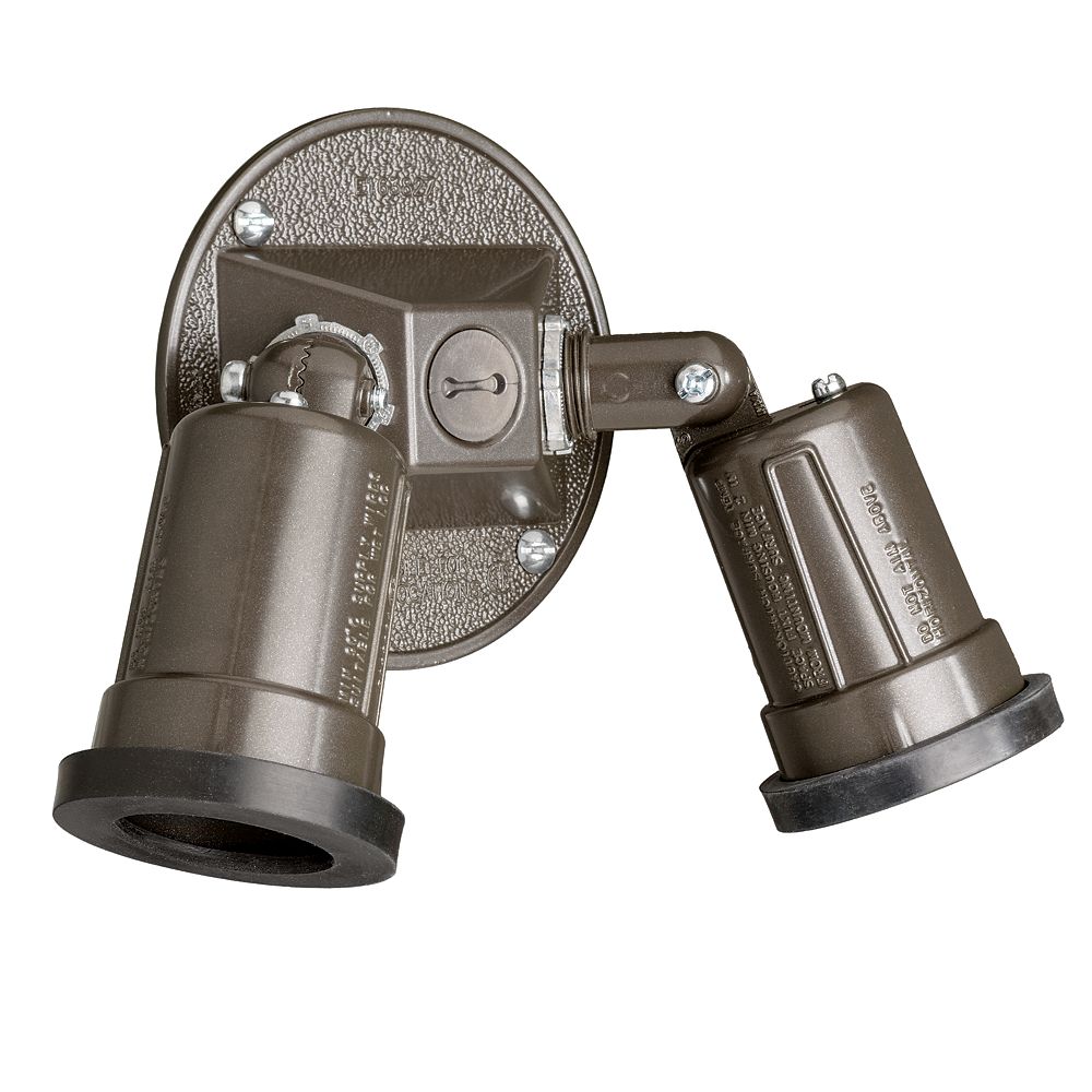 Red Dot 2 Lamp Holders And Cover Bronze | The Home Depot ... Red Dot 2 Lamp Holders And Cover Bronze | The Home Depot ...