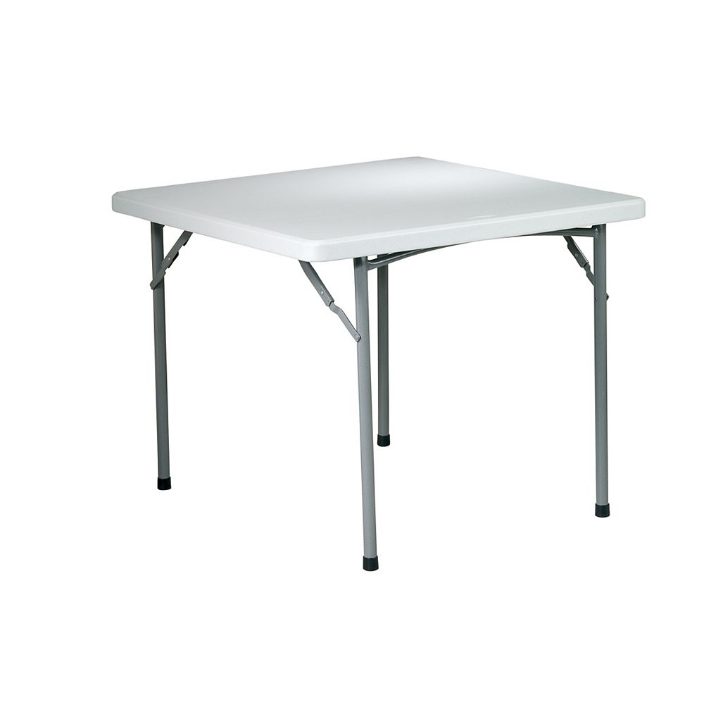 Osp Designs 36 Inch X 36 Inch Square Resin Table The Home Depot Canada