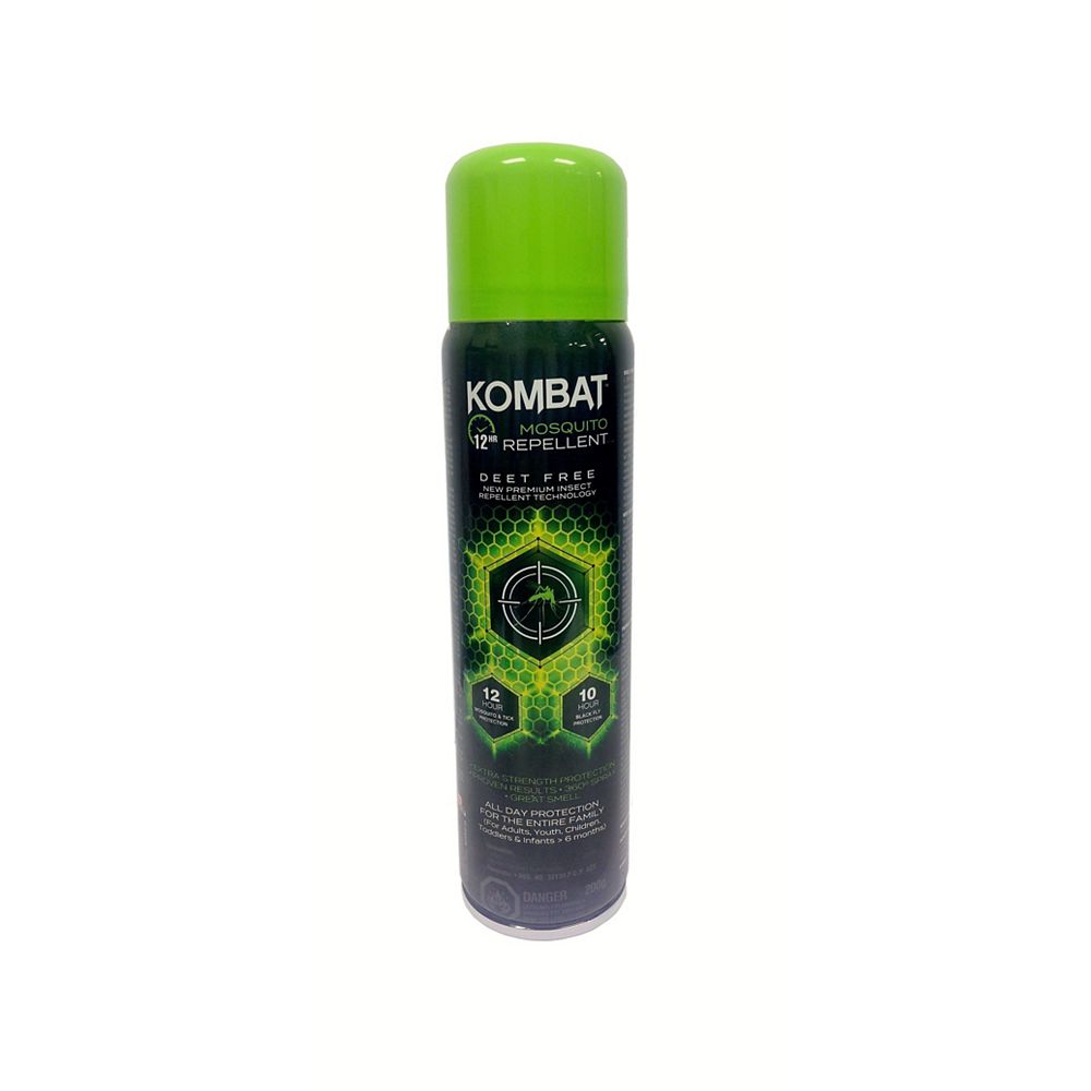 Kombat 12Hour Deet Free Insect Repellent Spray The Home Depot Canada