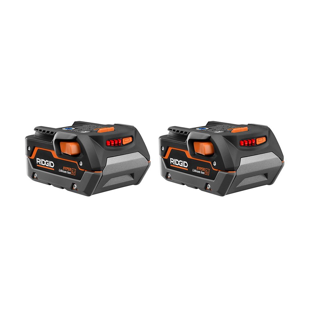 RIDGID Batterie haute capacité 18V 3.0 Ah (2 batteries) Home Depot Canada