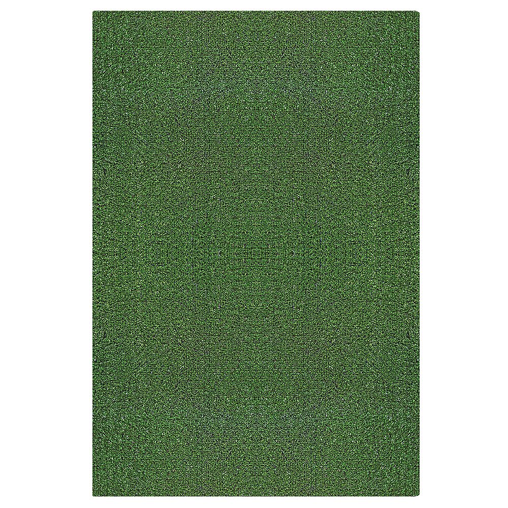 Lanart Rug Bound Turf Green 8 ft. x 10 ft. Rectangular Area Rug The