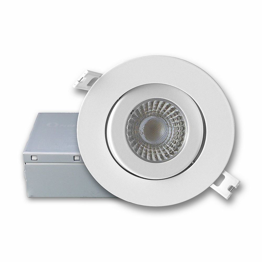 Strak LED 4inch Integrated Panel with Gimbal 3000K ( Soft White) 9w