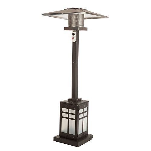 Square Illuminated Base Patio Heater