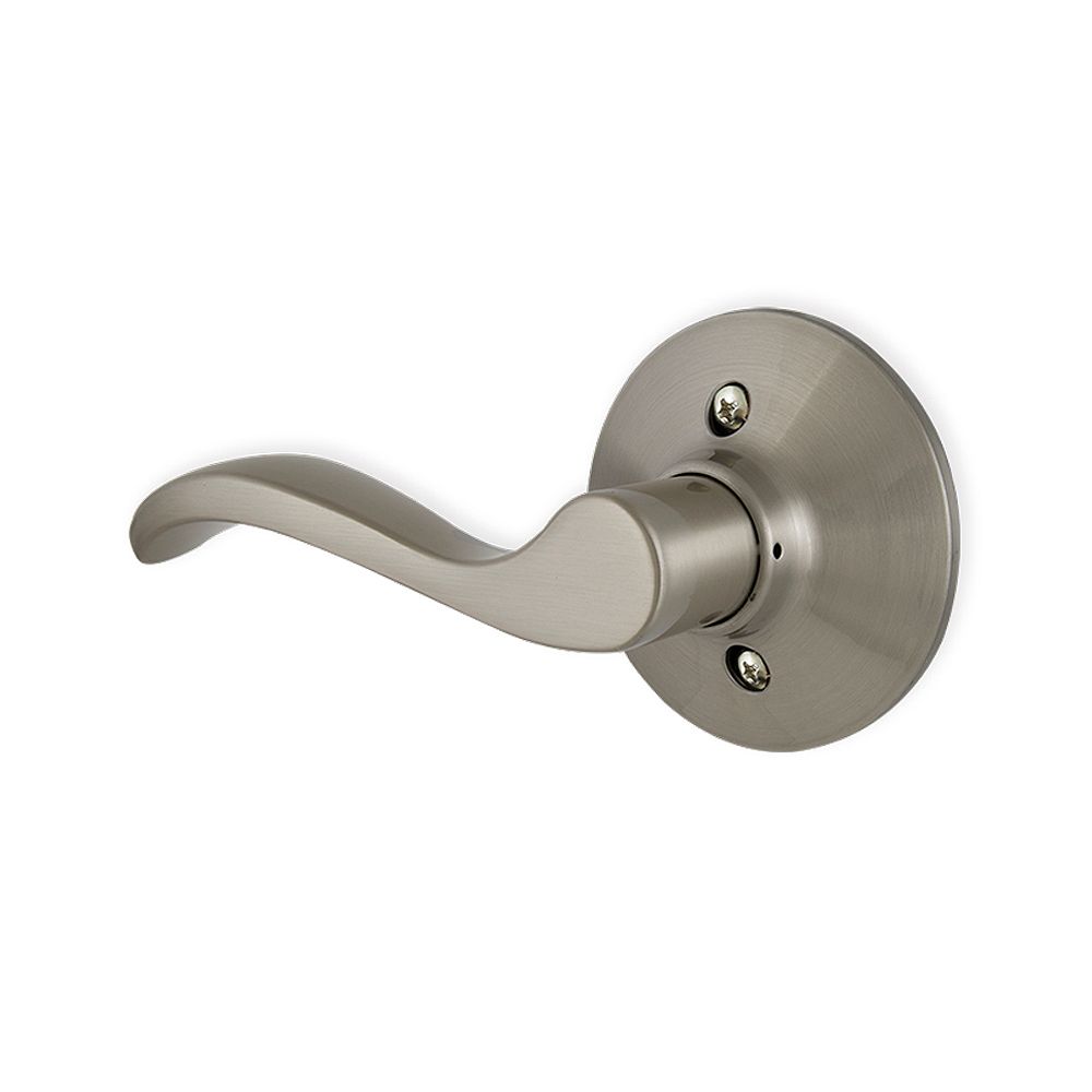 Defiant Naples Inactive Non-Turning Dummy Door Lever in Satin Nickel