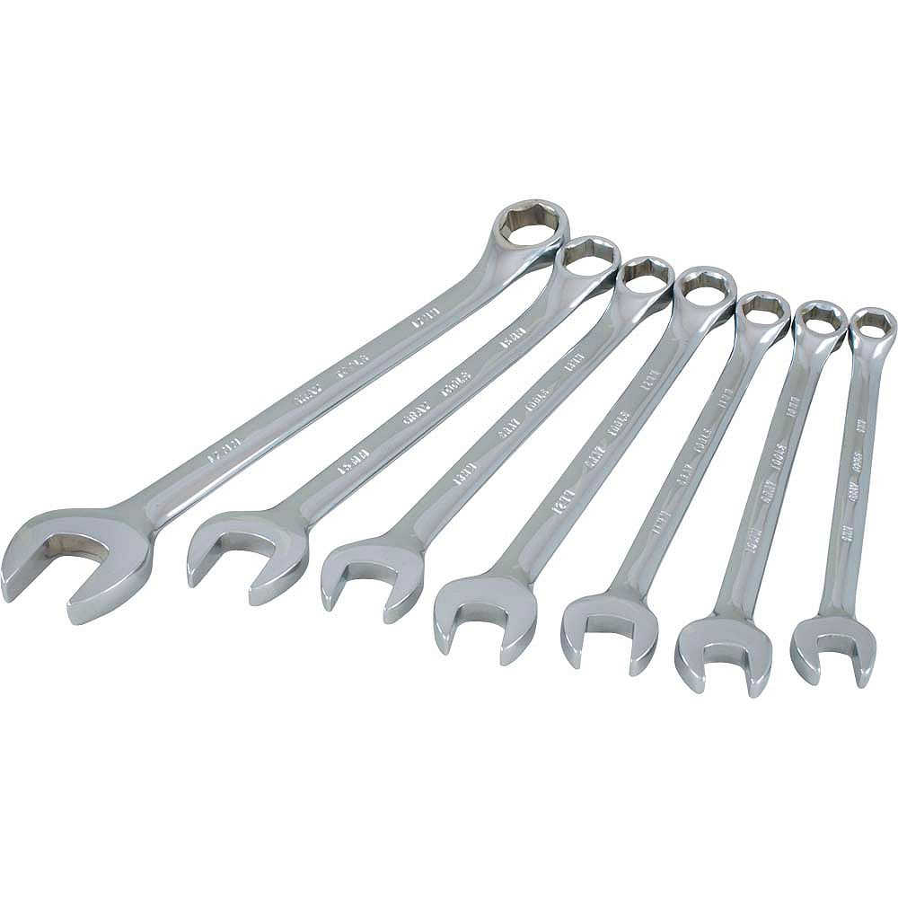 GRAY TOOLS 7-Piece Metric Combination Wrench Set | The Home Depot Canada