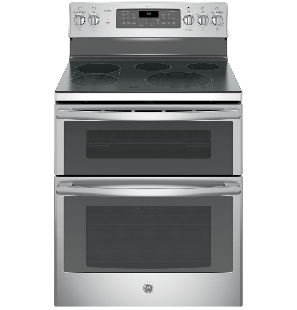 GE 30-inch 6.6 Cu. Ft. Double Oven Electric Range With Self-Cleaning ...