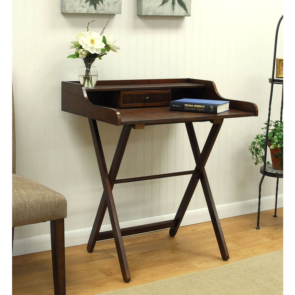 Carolina Classics Easton Folding Desk The Home Depot Canada