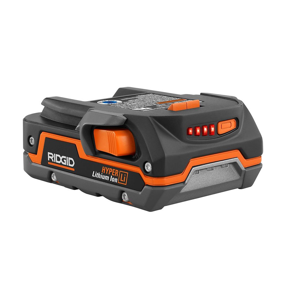 RIDGID 18V 1.5Ah Battery The Home Depot Canada