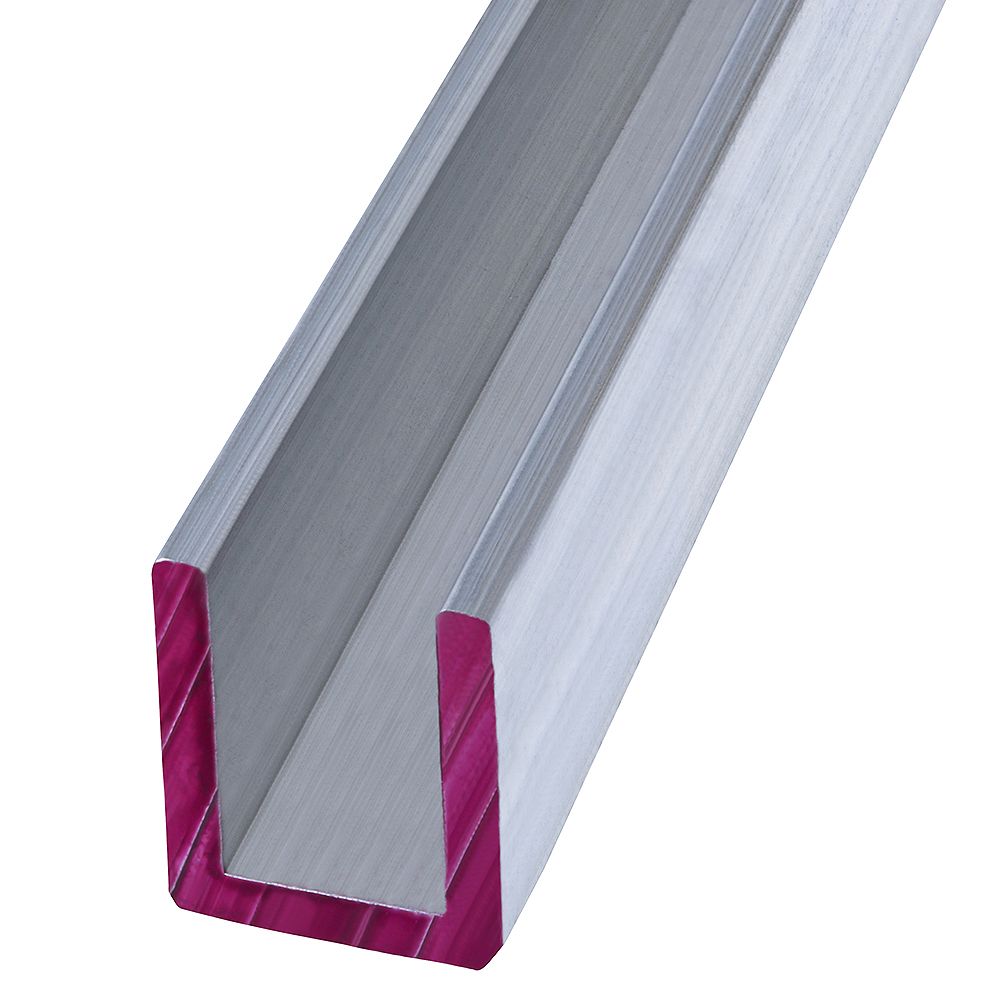 Paulin 1/4 x 48inch Aluminum Channel Plywood Trim The Home Depot Canada