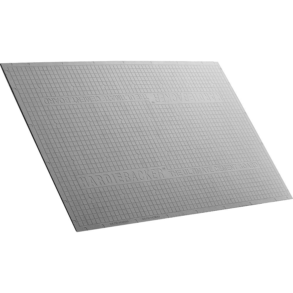 HardieBacker HardieBacker EZ Grid Cmt Brd 3 x 5 X 1/4 The Home Depot