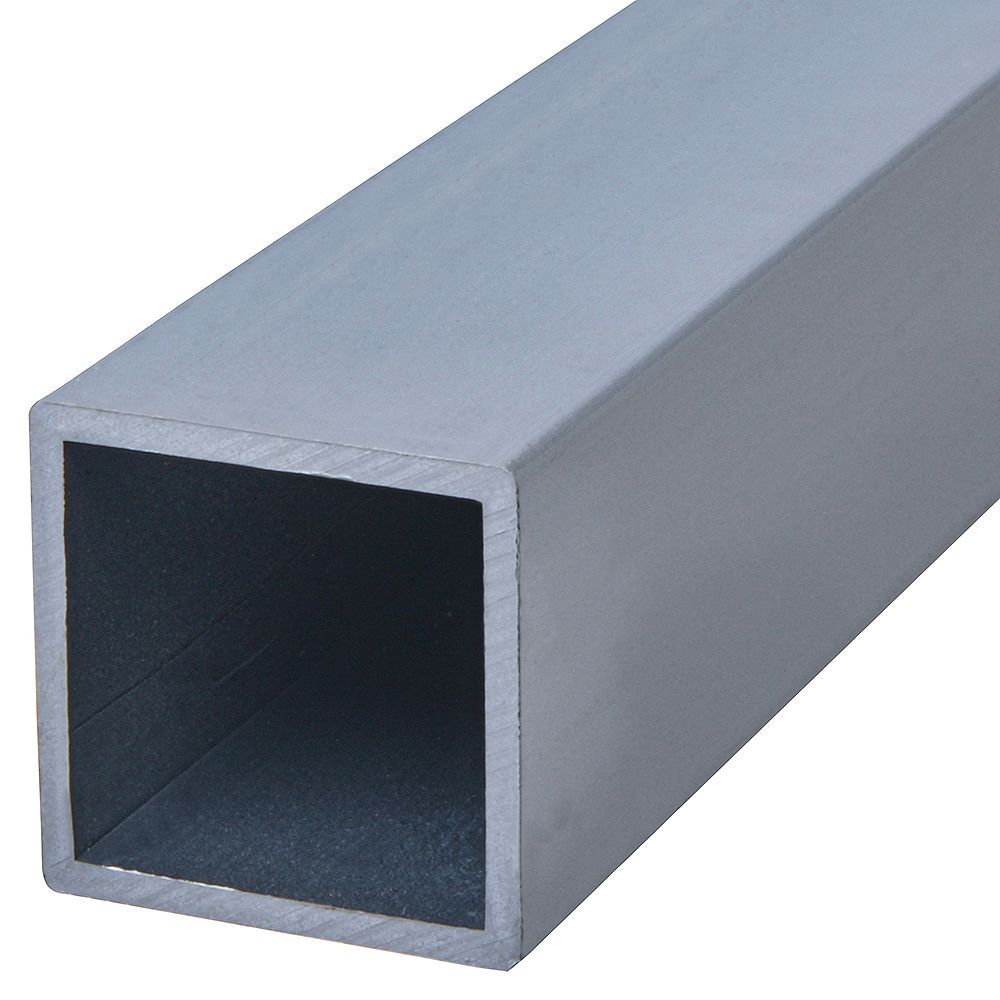 Paulin 1 X 96 Inch Aluminum Square Tube The Home Depot Canada