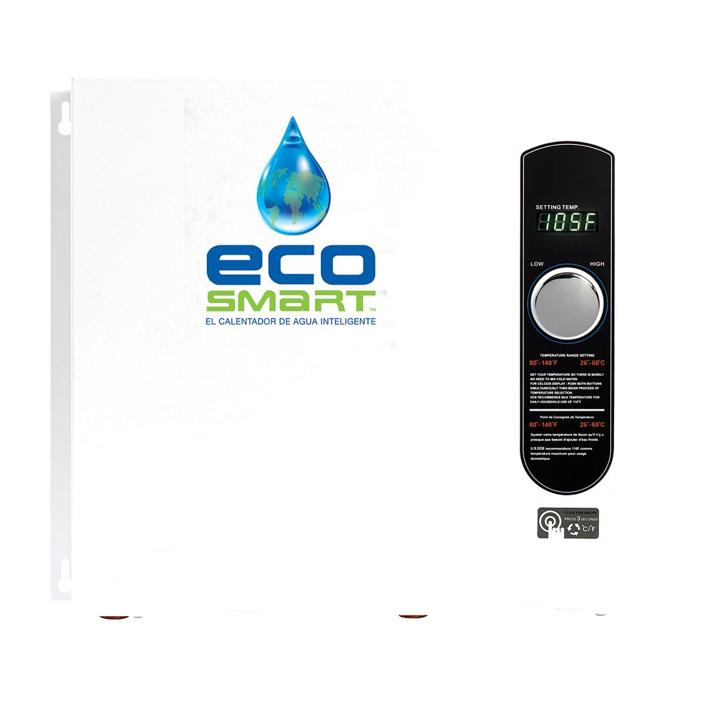 Ecosmart 36kw 240v Self Modulating Electric Tankless Water Heater The