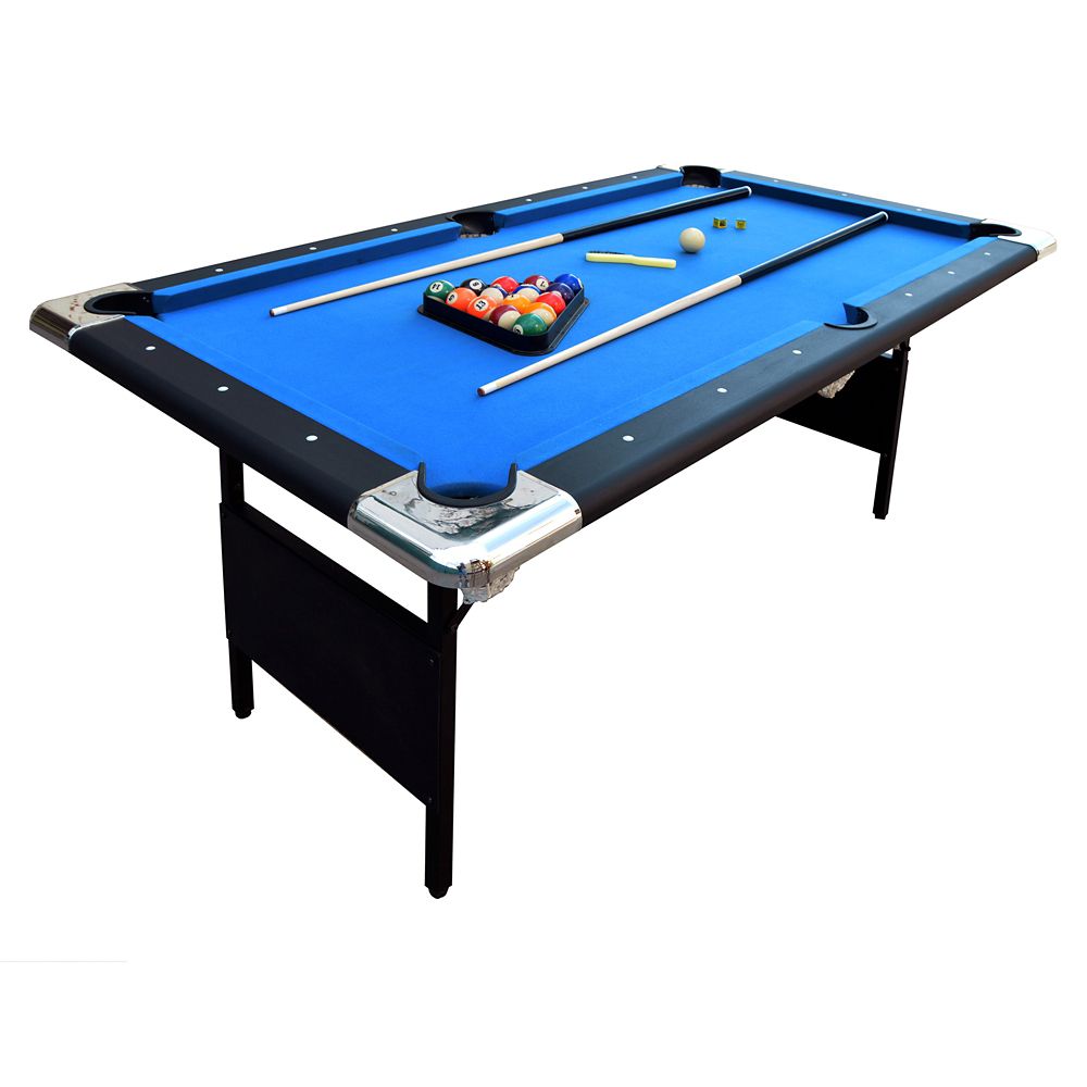 Hathaway Fairmont 6 Ft Portable Pool Table The Home Depot Canada   P 1000862323 