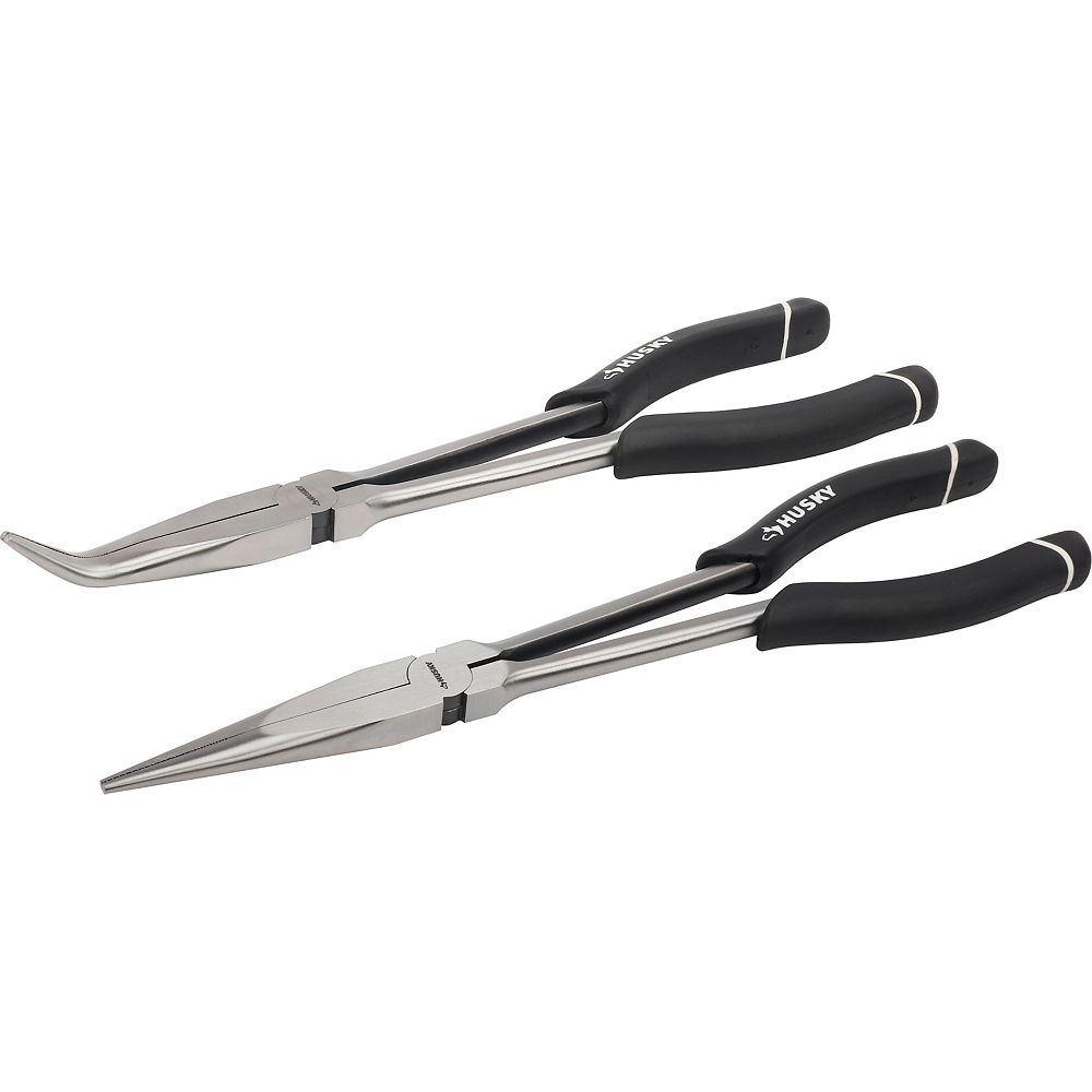 Husky Long Reach Pliers Set (2Piece) The Home Depot Canada
