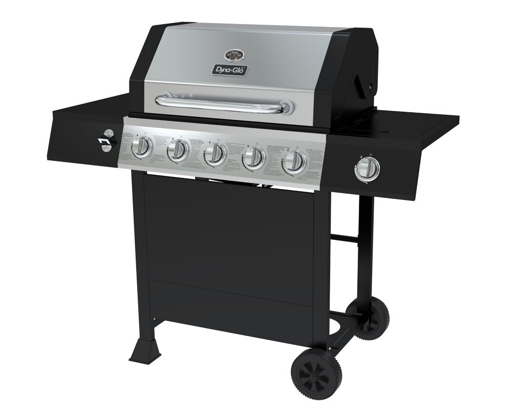 Barbecue Gaz Naturel Portable 5 Brûleurs - Puissance 2,5 KW Par Brûleur, Idéal Camping, Pêche, Extérieur - 7