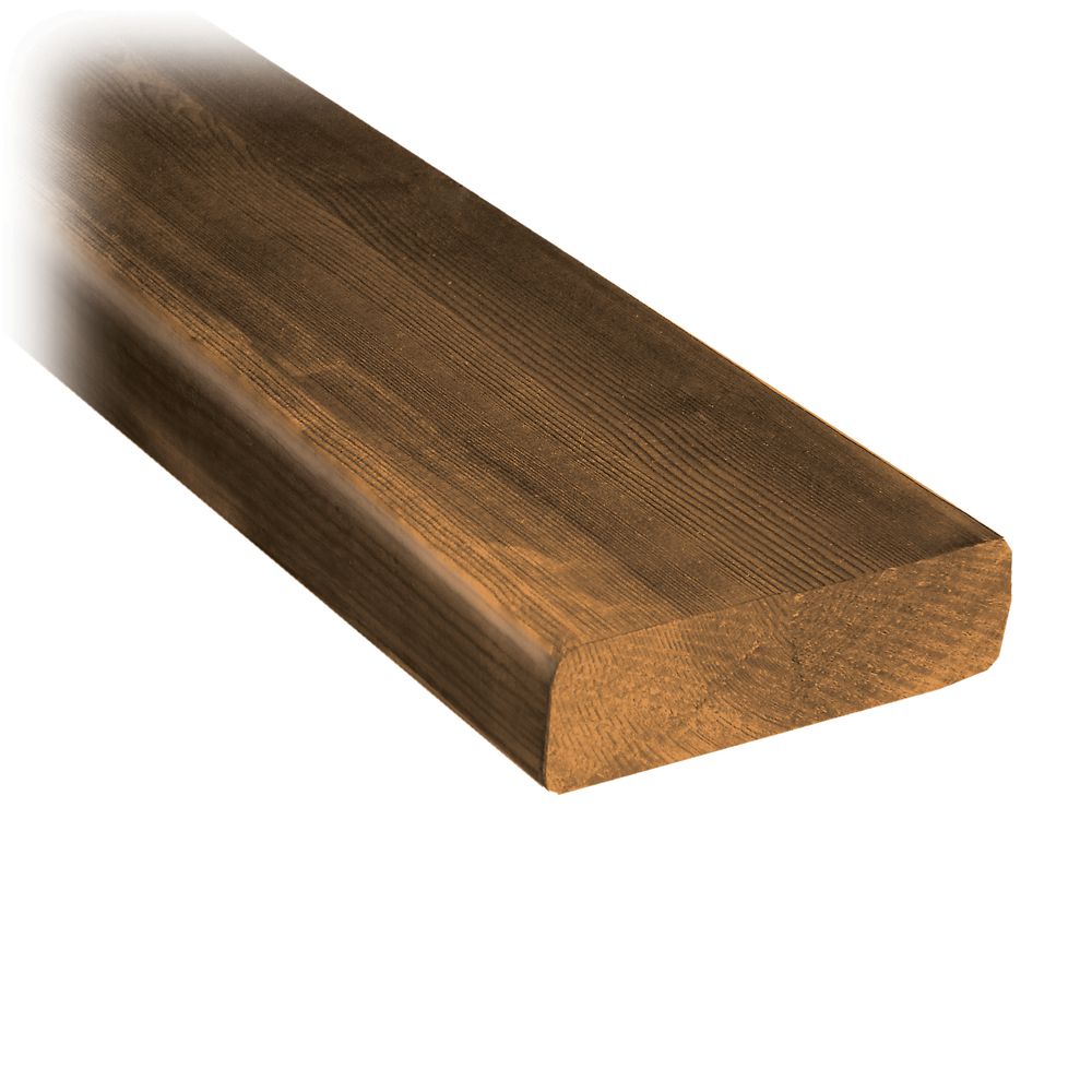 MicroPro Sienna 5 4 X 4 X 12 Treated Wood Decking The Home Depot Canada   P 1000862520 