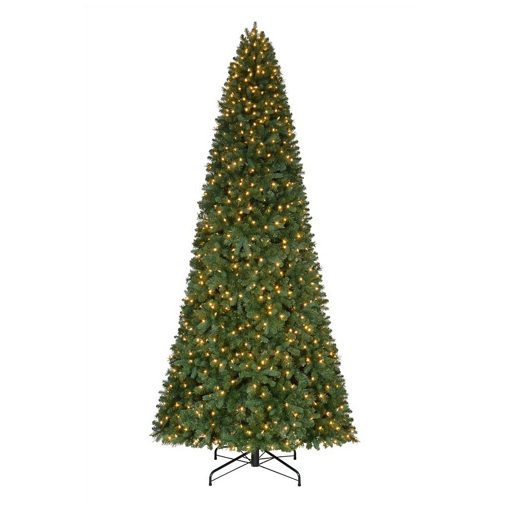 Home Accents 12 ft. Pine Pe/Pvc Quick Set Tree The Home Depot