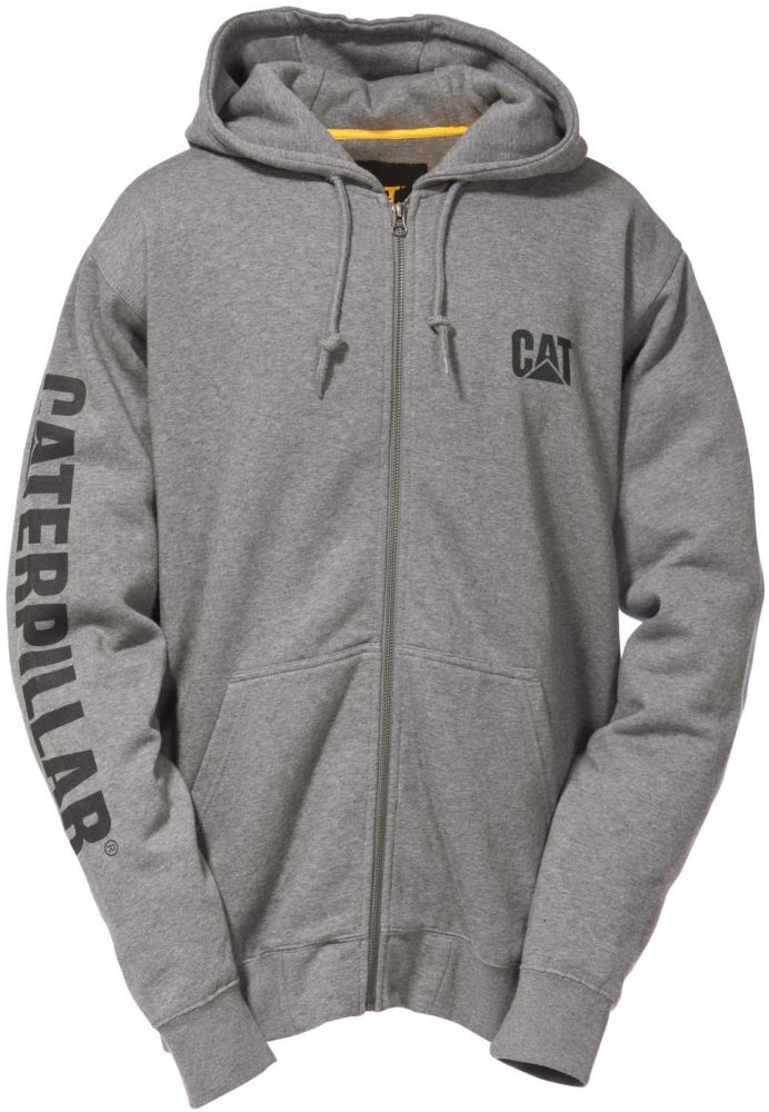 caterpillar zipper hoodie