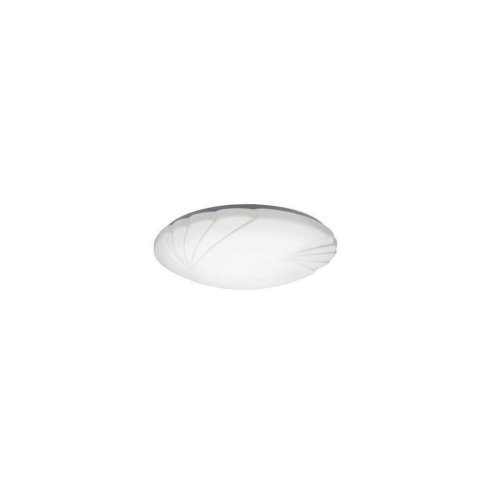 Lithonia Lighting 14 Inch. Crenelle White LED Round With Scalloped