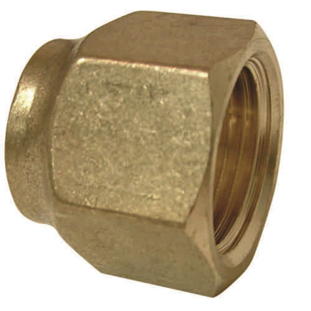 Sioux Chief 3/8 inch Brass Short Flare Nut The Home Depot Canada
