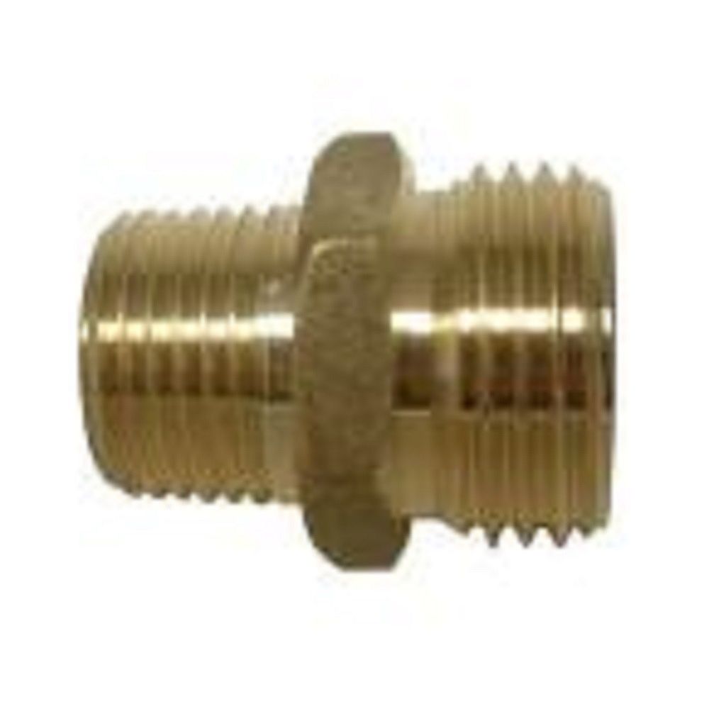 Sioux Chief 3/4 inch MHT X 3/4 inch MIP Adapter Brass Lead