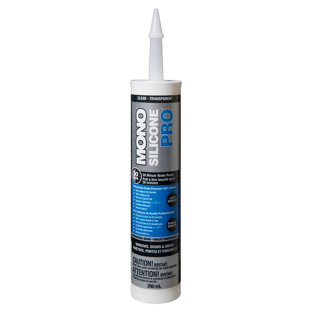 MONO Silicone PRO Premium Silicone Rubber Window & Door Sealant