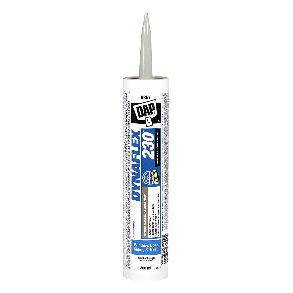 DAP DYNAFLEX 230 Premium Indoor/Outdoor Elastomeric Sealant Aluminum