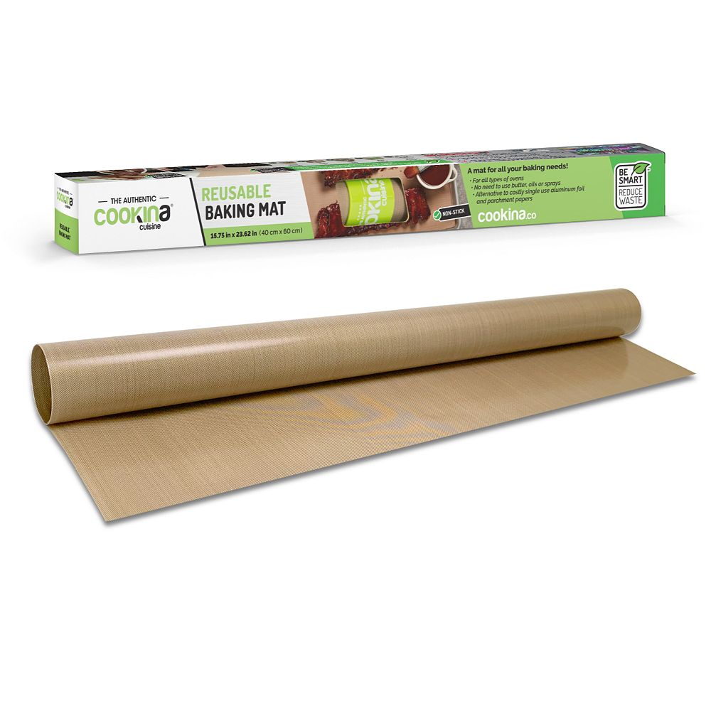 Cookina Reusable Cookina Cuisine Baking Mat 40 Cm X 60 Cm The Home Depot Canada Cookina Reusable Cookina Cuisine Baking Mat 40 Cm X 60 Cm The Home Depot Canada