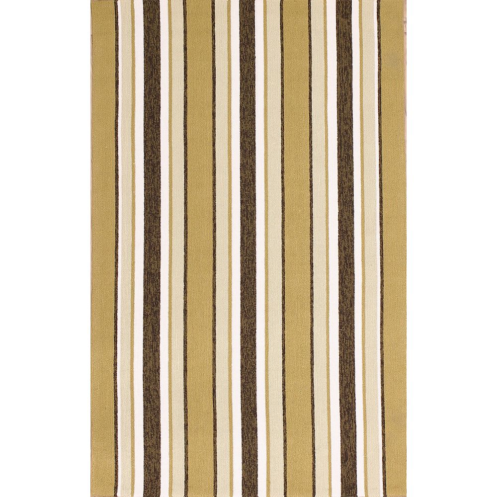 Lanart Rug Stratton Beige Tan 5 ft. x 7 ft. Indoor/Outdoor Contemporary Rectangular Area R