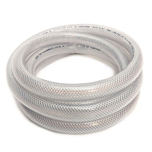 CANADA TUBING Clear Vinyl Tubing, 5/8 inch Inside Diameter X 7/8 inch