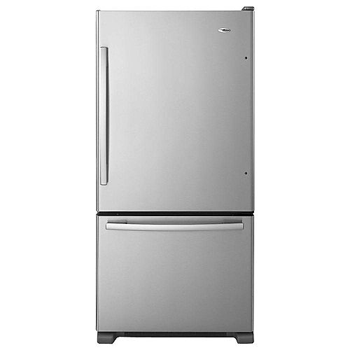 29-inch W 18 cu. ft. Bottom Freezer Refrigerator in Stainless Steel