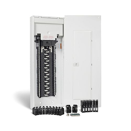 200 Amp, 42 Spaces/84 Circuits Max. Arc Fault Plug-on Neutral Panel Package with Breakers